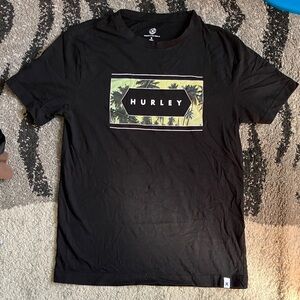 Hurley Black Palm Graphic Tee